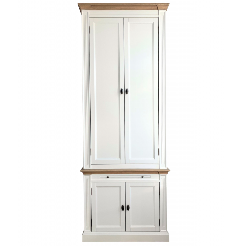 123kast Boekenkast Moon 1M met eiken