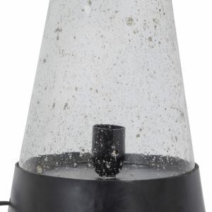 Costly Tafellamp Glas/metaal - Zwart