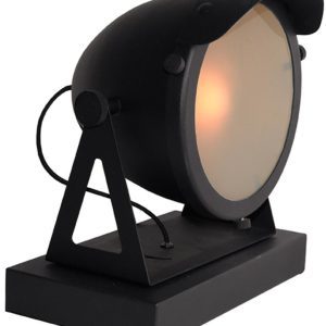Tafellamp Cap - Zwart - Metaal