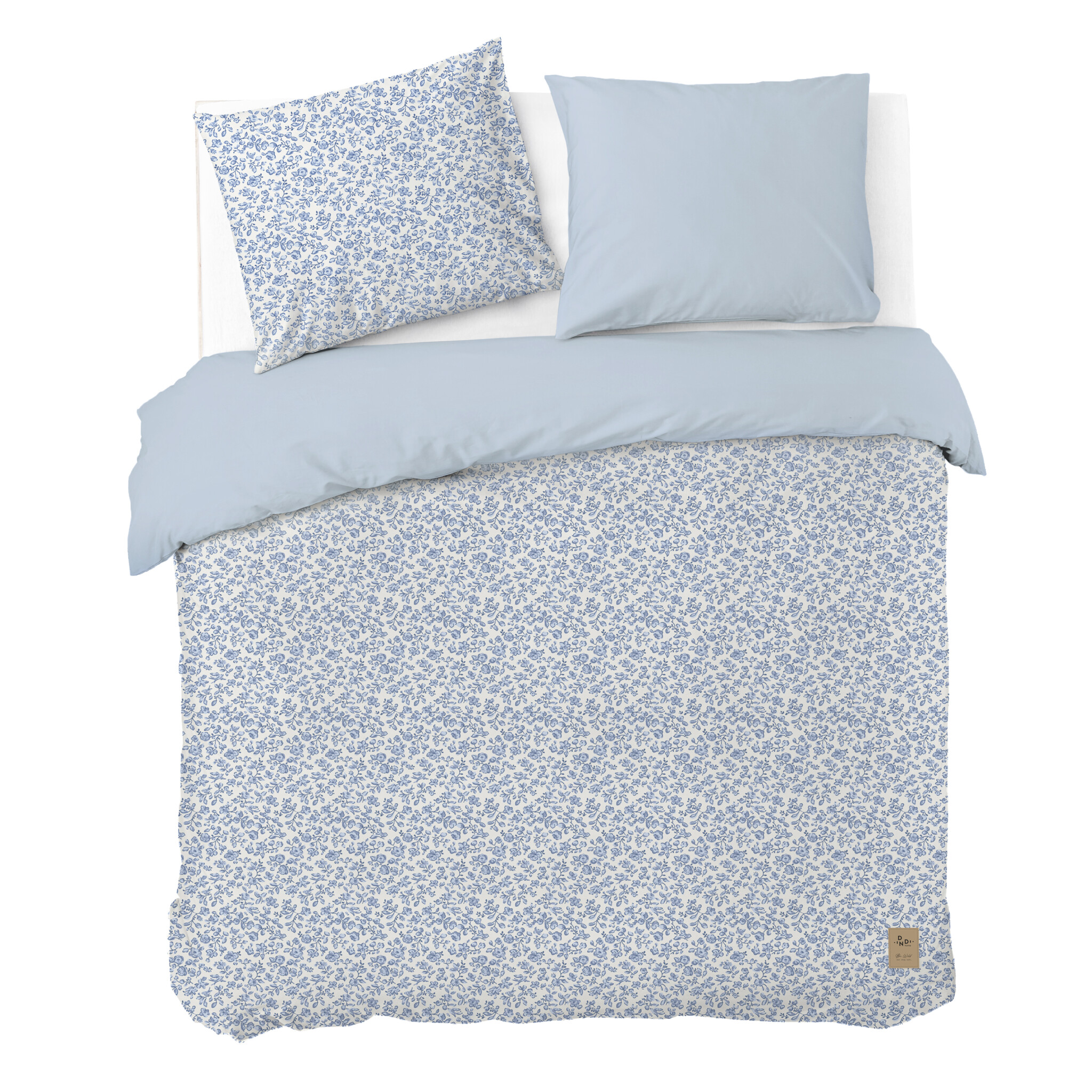 Dekbedovertrek Blooming Blue - Blauw
