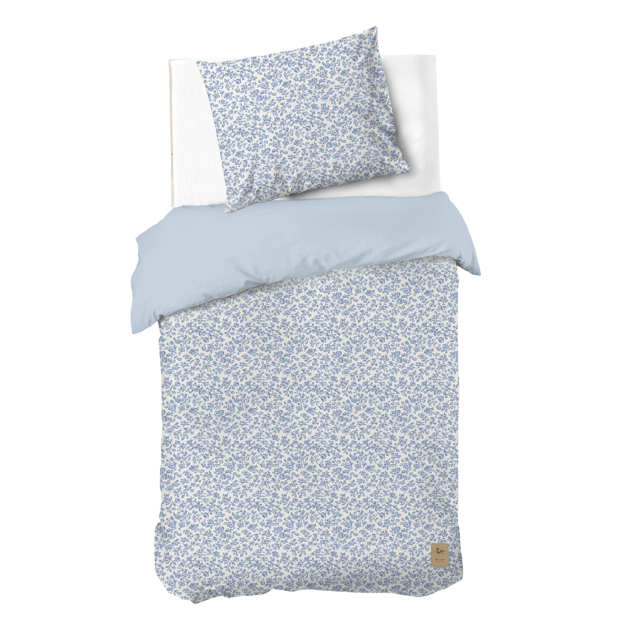 Dekbedovertrek Blooming Blue - Blauw