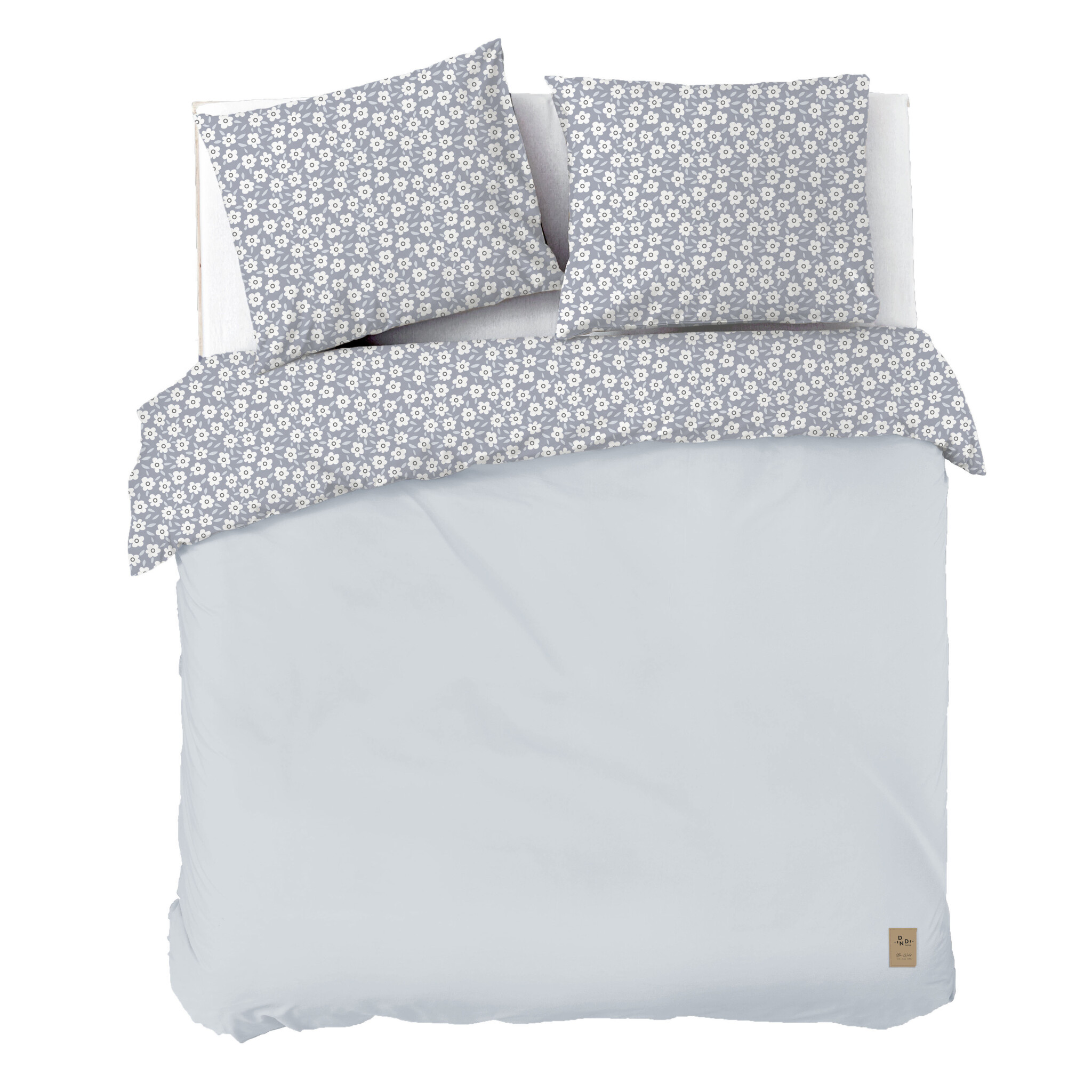 Dekbedovertrek Cute Flowers - Blauw