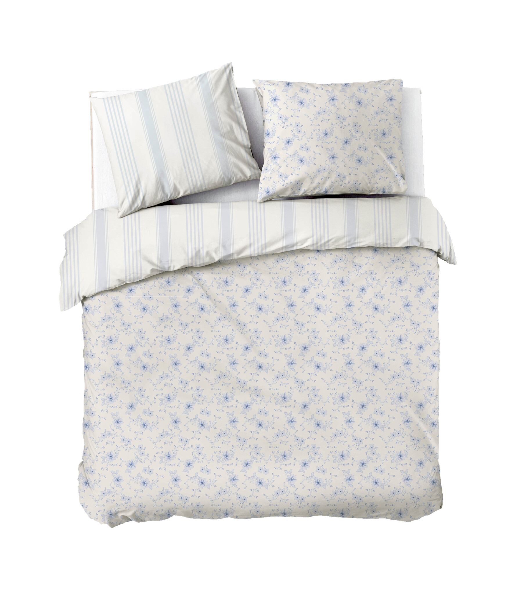 Dekbedovertrek English Breakfast - Blauw