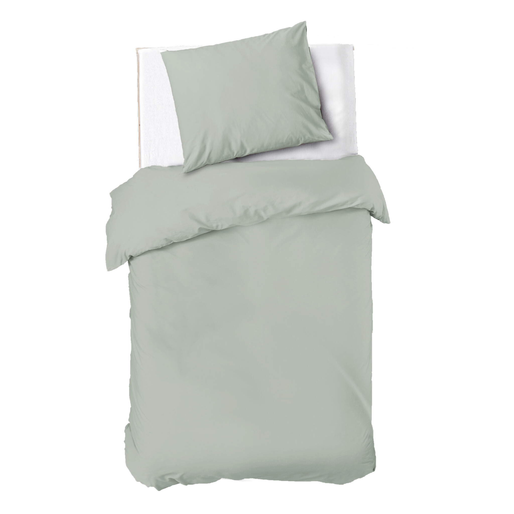 Dekbedovertrek Plain Beauty - Groen