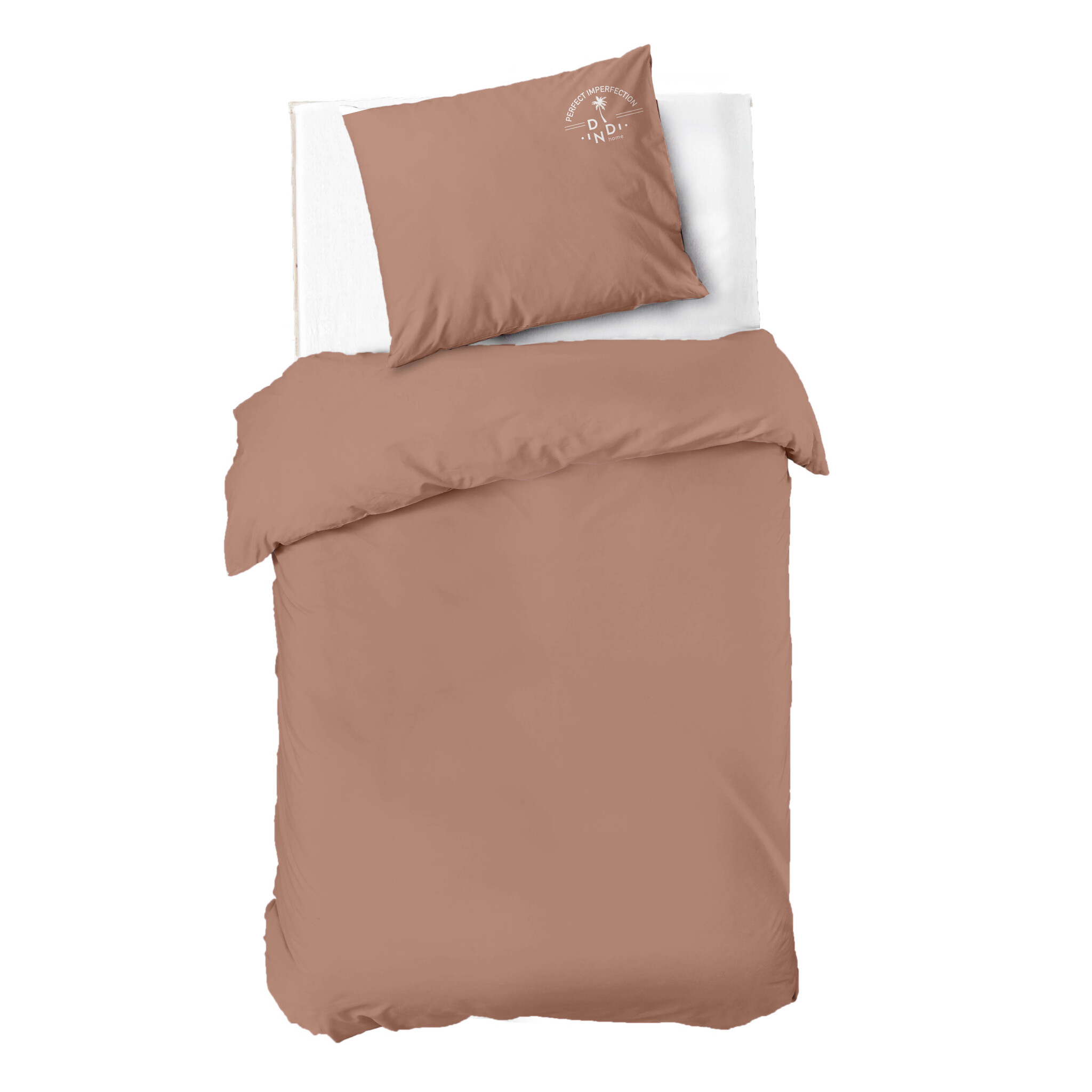 Dekbedovertrek Plain Beauty - Terra