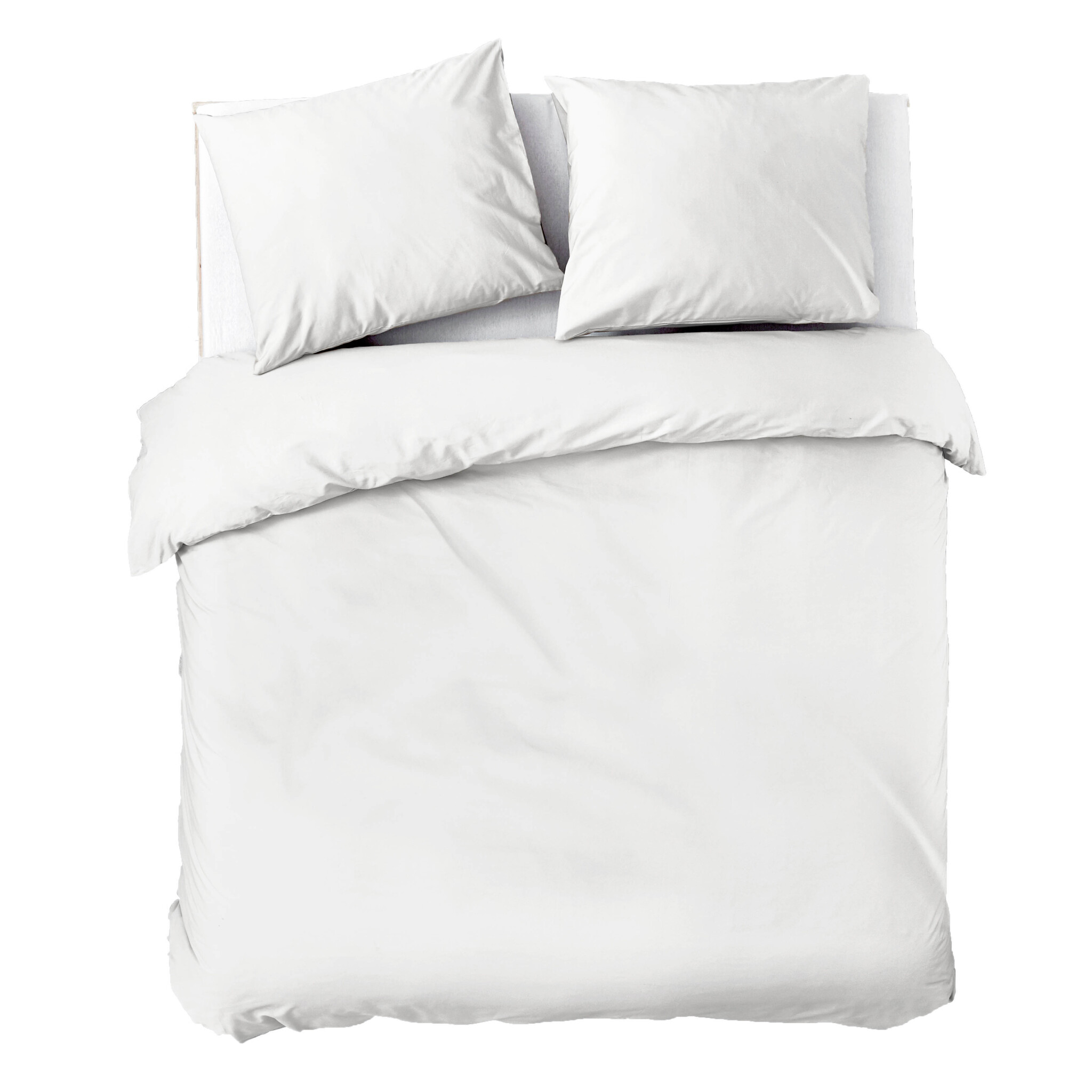 Dekbedovertrek Plain Beauty - Wit