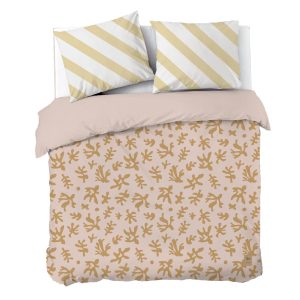 Dekbedovertrek Sweet Leaves - Roze