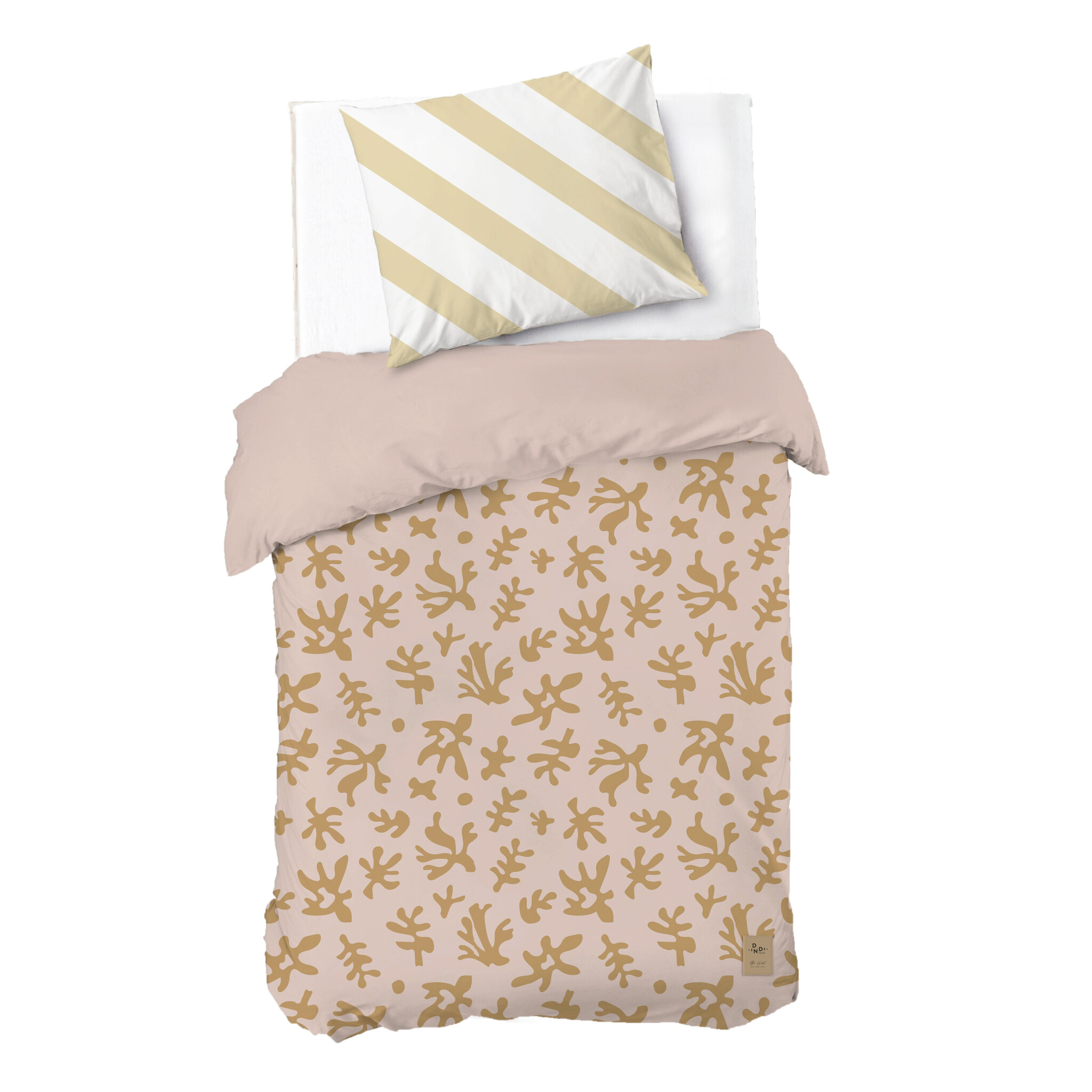 Dekbedovertrek Sweet Leaves - Roze