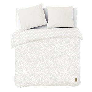 Dekbedovertrek Waves of Love - Naturel